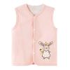 Toddler Baby Boys Girls Winter Sleeveless Cartoon Coat Outwear Warm Coat Vest Girl Outerwear (Pink, 18-24 Months) view 1
