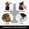 Monggria Magnetic Water Bottle Holder - Built-in Magnet for Easy Attachment to Exercise Equipment - Multi-Purpose - with Sling - Waterproof - Cordura Used Durability view 2