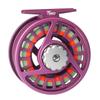 Maxcatch Tino Fly Fishing Reel, Large Arbor All Aluminum with CNC Cutting Trout Fly Reels, 3/4 5/6 7/8wt (Reel with Line Pre-Loaded (Purple), 5/6wt) view 1