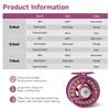 Maxcatch Tino Fly Fishing Reel, Large Arbor All Aluminum with CNC Cutting Trout Fly Reels, 3/4 5/6 7/8wt (Reel with Line Pre-Loaded (Purple), 5/6wt) view 2