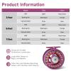 Maxcatch Tino Fly Fishing Reel, Large Arbor All Aluminum with CNC Cutting Trout Fly Reels, 3/4 5/6 7/8wt (Reel with Line Pre-Loaded (Purple), 3/4wt) view 2