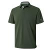 M MAELREG Mens Pique Polo Shirts Short Sleeve Performance Moisture Wicking Quick Dry Casual Golf Shirts for Men Olive Green view 1