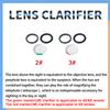SOPOGER Archery 37/45 Hooed Degree Peep Sight Kit 6X 8X Clarifier and 5 Size Aperture Inner Core Lens Bow Hunting Accessory Peep Sight for Compound Bow with Bow Serving String (Red, 45 Degree 4X/6X) view 4