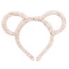 KUFptva Cat Ears Headband for Women Mouse Ears Headband Plush Hairband Animal Head Wear for Party Cosplay Makeup Hair Accessories view 2