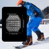 BOXOB Set of 3pcs Stomp Pad, Clear Anti-Slip Snowboard Stomp Pads Snowboard Grip Pad for Snowboarding view 2