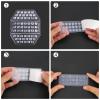 BOXOB Set of 3pcs Stomp Pad, Clear Anti-Slip Snowboard Stomp Pads Snowboard Grip Pad for Snowboarding view 3
