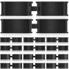 12 Pcs Bicycle Handlebar Shim Rubber Gasket 22.2/25.4 mm to 31.8 mm Bike Handlebar Shim Spacer Reliable Lightweight Non Slip Handle Grip Adapter Stem Reducer view 1