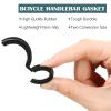 12 Pcs Bicycle Handlebar Shim Rubber Gasket 22.2/25.4 mm to 31.8 mm Bike Handlebar Shim Spacer Reliable Lightweight Non Slip Handle Grip Adapter Stem Reducer view 4