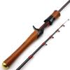 1.68m 1.85m Pocket Rod Carbon Mini Ultra Light Telescopic Fishing Rod UL Slow Casting Spinning Lure Rod Test 1-5g Stream Small Fish Pole (Color : Casting Rod, Length : 185cm) view 3