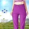 Letuwj Summer Outdoor Quick-Drying Pants for Men and Women Thin Stretch Hiking Women Slim Pants Grey M view 2