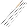 8FT 9FT Fly Fishing Rod Carbon Fiber Cork Handle 4 Section 2.4M 2.7M Lightweight Pikes Fish Trout Pole Lake River Stream Fly Rod Pesca (Color : 2.7M 9FT) view 1