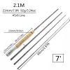 2.1M 7Ft Fly Fishing Rod 1.98M 6.6Ft Reel Combos Carbon 4 Section Light Rod Beginner Fly Fishing Tackle Rod Fish Rod (Length : 2.1M Set) view 4