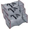 3pcs Collapsible Crab Trap Lobster Net Beach Net Shrimp Trap Minnow Fishing Compact Easy to Carry for Camping Fishing Random view 1