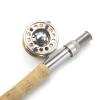 2.1M 7Ft Fly Fishing Rod 1.98M 6.6Ft Reel Combos Carbon 4 Section Light Rod Beginner Fly Fishing Tackle Rod Fish Rod (Length : 1.98M Set) view 2