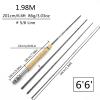 2.1M 7Ft Fly Fishing Rod 1.98M 6.6Ft Reel Combos Carbon 4 Section Light Rod Beginner Fly Fishing Tackle Rod Fish Rod (Length : 1.98M Set) view 4