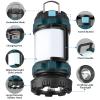 BOBKID 2 Pack Camping Lantern, Outdoor LED Camping Light, Rechargeable Flashlights with 1000LM, 6 Modes, IPX5 Waterproof Portable Emergency Camp Light for Hurricane Survival - Blue view 3