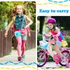 Queekay 6 Pcs Water Bottles with Straws for Kids Watermelon Adjustable Strap Leakproof Plastic Watermelon Ice Cream Camera Bread Biscuits Shaped Water Bottle for School Travel view 4