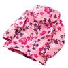 JiaYou Girls Jacket with Hood Lightweight Full-Zip Coat Soft Warm Fleece Outdoor Windbreaker(Flower,7-8 Years) view 2