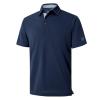 M MAELREG Mens Pique Polo Shirts Short Sleeve Performance Moisture Wicking Quick Dry Casual Golf Shirts for Men Navy view 1