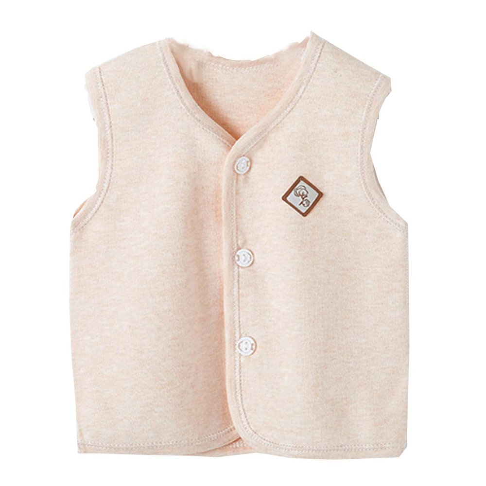 Toddler Baby Boys Girls Winter Sleeveless Solid Coat Outwear Warm Coat Vest Jacket Rose 4t Girl Jacket (A, 2-3 Years)