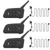 MIMIRACLE Referee Headset, Type C, Referee Communication System with Headset Earphone, Simple Pairing Bluetooth Intercom for Football Soccer Handball -3 Pack view 1