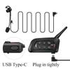 MIMIRACLE Referee Headset, Type C, Referee Communication System with Headset Earphone, Simple Pairing Bluetooth Intercom for Football Soccer Handball -3 Pack view 3