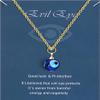 Blingsoul Evil Eye Necklace for Women - Ojo Turco Dainty Jewelry for Evil Eye Protection Hypoallergenic Necklaces for Women | Gold Evil Eye Necklace view 1