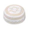 Men's Embroidered Kufi Muslim Prayer Hat Islam Religious Skull Cap Young Boys Breathable Arabic Messianic Praying Headwear Summer Sun Hat Beanie Ramadan Eid Caps view 1