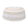 Men's Embroidered Kufi Muslim Prayer Hat Islam Religious Skull Cap Young Boys Breathable Arabic Messianic Praying Headwear Summer Sun Hat Beanie Ramadan Eid Caps view 2