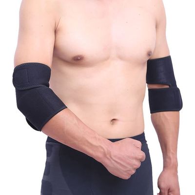 WZRWAN 1Pair Adjustable Sports Elbow Support Basketball Tennis Elbow Pads Volleyball Elbow Support Guards Pads Arm Sleeve