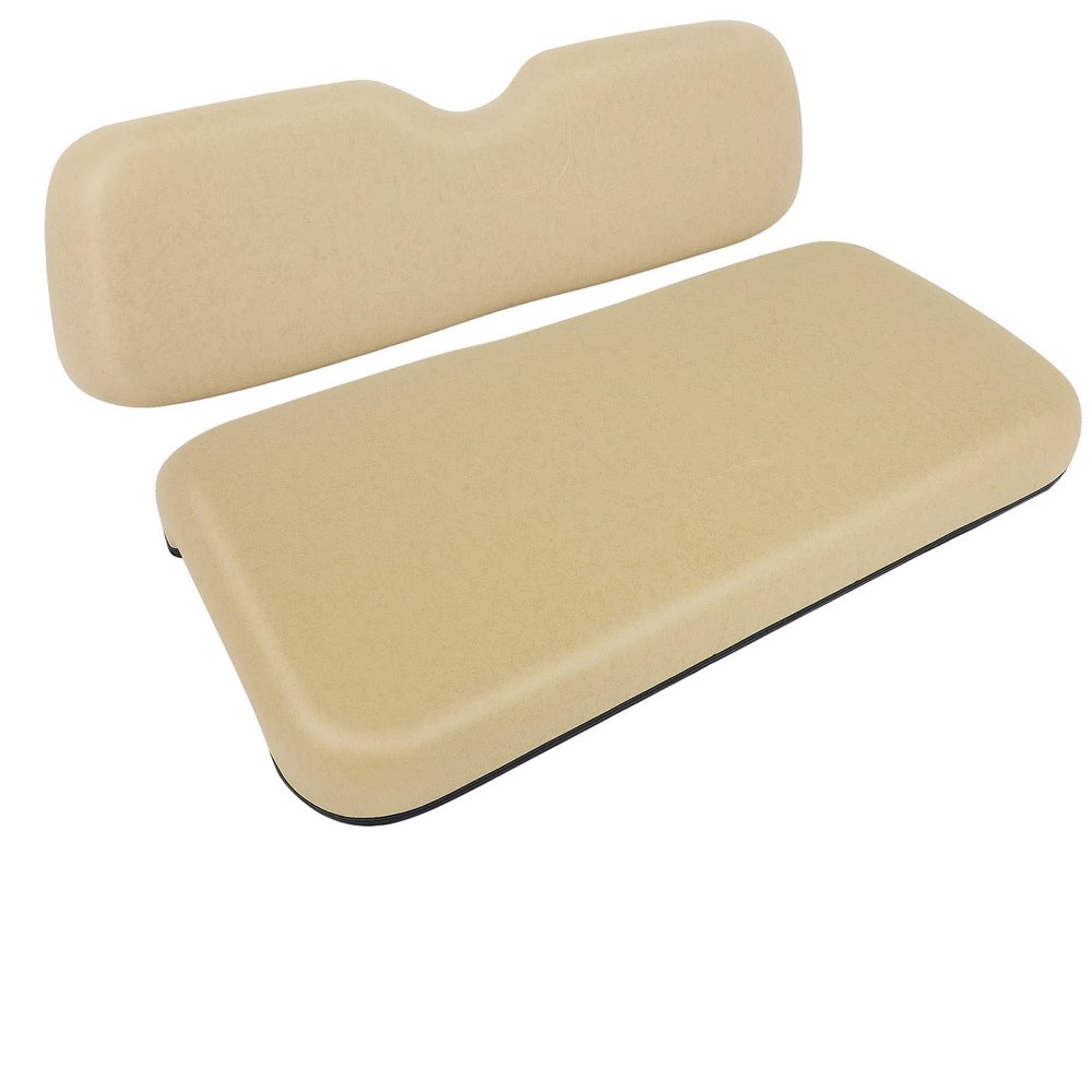 ILVGOLF Replacement Seat Cushions for EZGO RXV Golf Cart, Dedicated for Front Seats, Buff, 2 Piece Set