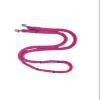 wide barrel reins with adjustable grip knots neon turquoise and hot pink 1" wide view 1
