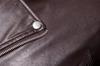 Maiyifu-GJ Leather Motorcycle Jackets for Men Faux PU Leather Lapel Moto Jacket Vintage Asymmetric Zip Up Belt Biker Coat (Brown,XX-Large) view 4