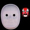 Ciieeo 2sets Chinese Cultural Pulp Masks Set Peking Face Covers for Adults Children Parties 2pcs*2 view 2