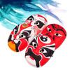 Ciieeo 2sets Chinese Cultural Pulp Masks Set Peking Face Covers for Adults Children Parties 2pcs*2 view 4