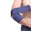 WZRWAN 1Pair Basketball Badminton Tennis Elbow Pad Ankle Brace Wrap Support Elastic Gym Sport Elbowband Fitness Bandage (White) view 2