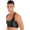 YOOJOO Men Sports Bra Crop Tank Top Vest Y-Back Fitness Muscle T-Shirt Clubwear Costume #03 Large view 3