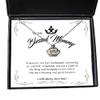 Blessed Mommy Christian Gifts for Women Jesus Religious Necklace Message Card for Christmas Birthday Graduation or Easter Gifts view 1