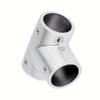 1Pack 90 Degree Marine 316 Stainless Steel Boat Handrail Tee Fitting Hardware, Pipe/Tube Connector Clamp Hardware Boat Accessories for Pipe/Tube 22/25/32mm (Inner Diameter: 7/8inch) view 3