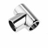 1Pack 90 Degree Marine 316 Stainless Steel Boat Handrail Tee Fitting Hardware, Pipe/Tube Connector Clamp Hardware Boat Accessories for Pipe/Tube 22/25/32mm (Inner Diameter: 1inch) view 2