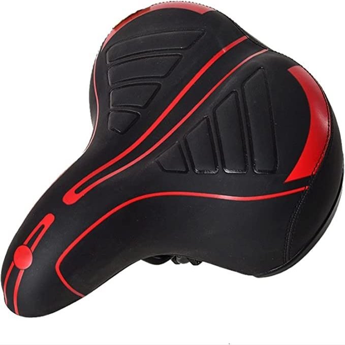 ELORES Bike Seat, Comfortable Bicycle Seat, Memory Foam Waterproof Bicycle Saddle Bike Seat