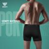 5Mayi Men's Underwear Boxer Briefs Rayon Regular Long Boxer Briefs Underwear Men Pack XL view 3