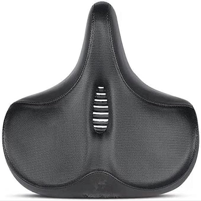ELORES Bike Seat, Wide Soft Ergonomic Seat Cushion, Bicycle Saddle Seat Bicycle Accessories