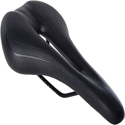 ELORES Bike Seat, Bicycle Saddle Memory Foam Padded Soft Bike Cushion,
