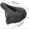 ELORES Bike Seat, Bicycle Saddle Memory Foam Padded Soft Bike Cushion, view 3