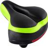 ELORES Bike Seat, Extra Wide and Padded Bicycle Saddle, Comfort Bicycle Saddle Seat view 1