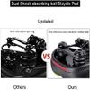 ELORES Bike Seat, Extra Wide and Padded Bicycle Saddle, Comfort Bicycle Saddle Seat view 4