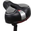 ELORES Bike Seat - Waterproof Comfortable Bicycle Saddle for Women and Men, Soft Wide Memory Foam Gel Bike Cushion,Fit for Exercise Bike and Outdoor BikesImprove Comfort with Good Breathable Effect view 1