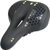 ELORES Bike Seat Cushion, Memory Foam Bicycle Saddle, Waterproof Bicycle Seat with LED Taillights view 1