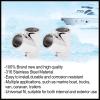 2Pack Boat Hand Rail Fitting - 60 Degree Tee-316 Marine Stainless Steel 22/25mm Water Sports Rowing Boats Accessories(Left/Right Each one) (Inner Diameter: 1inch) view 2